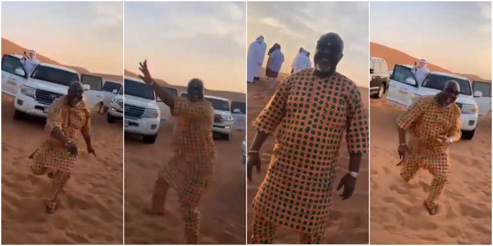 Bidiyo da hotunan Dino Melaye yana kwasar rawa a hamada ya janyo cece-kuce