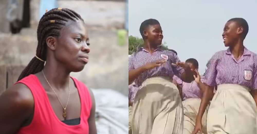 Meet Ghanaian SHS graduate selling cabbage to fund herself through nursing school