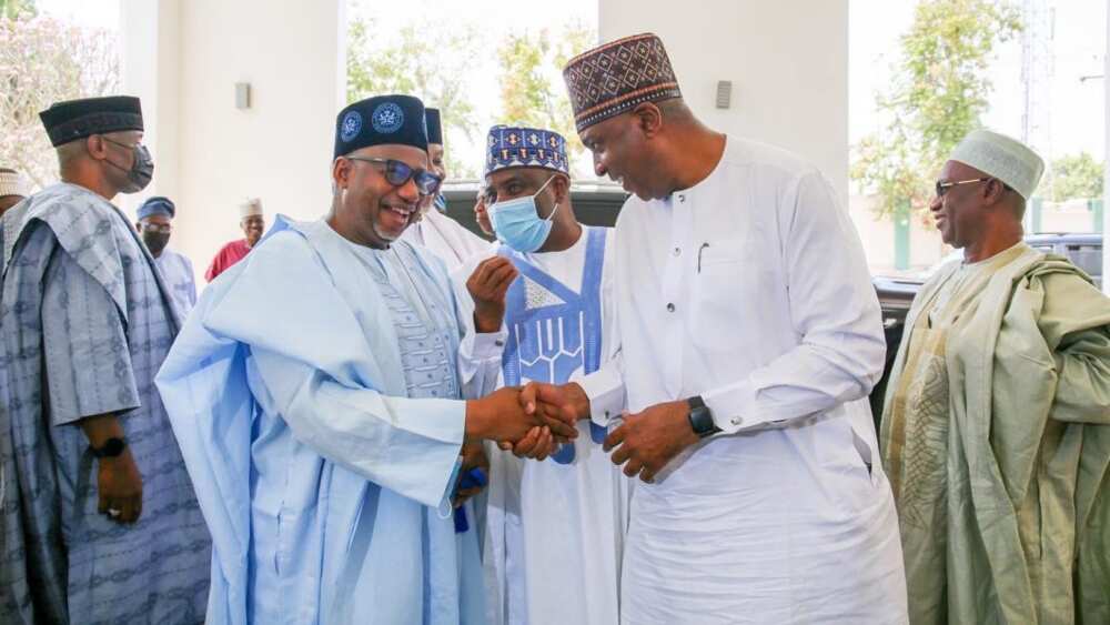 Bala Mohammed and Bukola Saraki