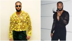 Singer Flavour gets dragged for his fashion sense in viral video: "I am scared of loving Igbo men cos of how you dress"
