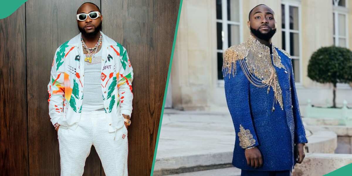 Check out the new hairstyle Davido rocked that made netizens laugh