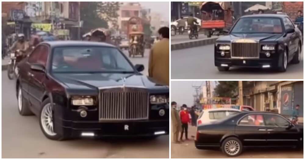 Rolls Royce, Mercedes Benz, car refurbishing, man converts car to Rolls Royce