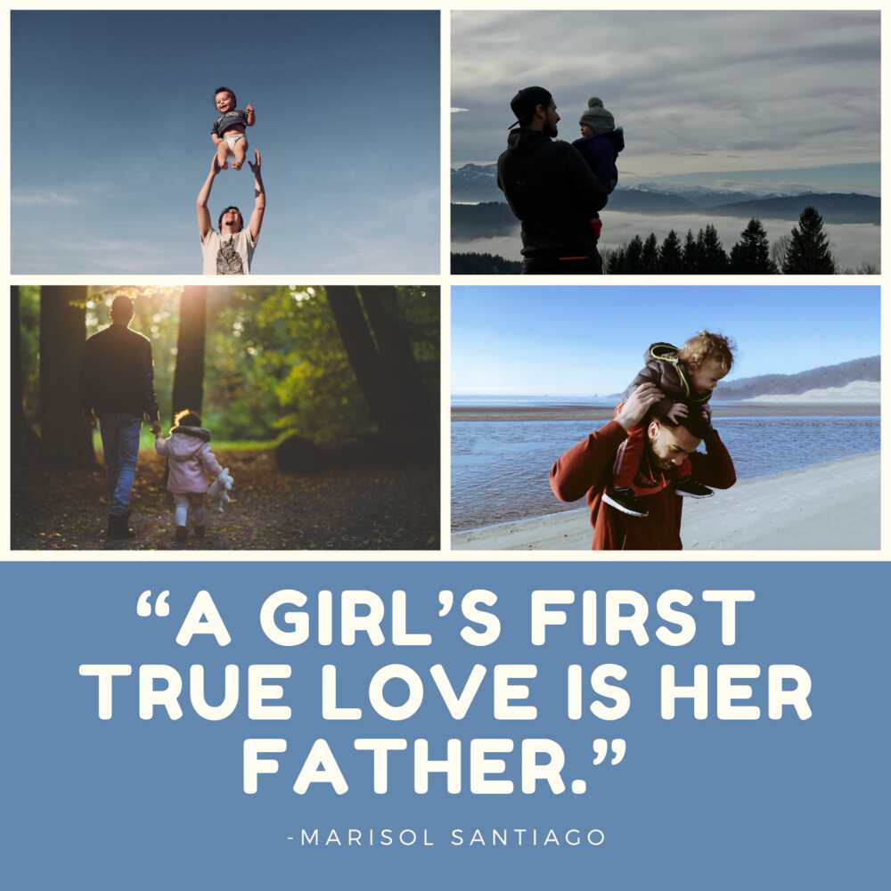 Father Quotes - A girls first true love is her father. 