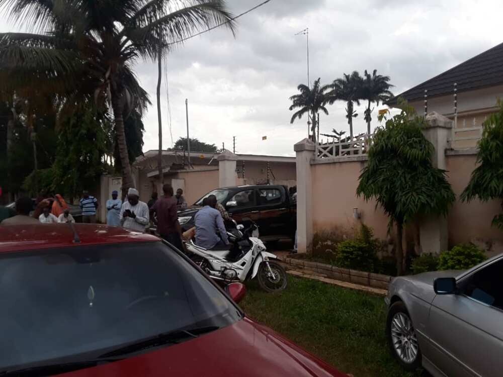 Gidan da aka kashe ɗan sanata a Kaduna Gidan da aka kashe ɗan sanata a Kaduna