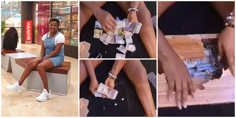 Nigerian Lady Breaks Her Piggy Bank after One Month, Finds Over N1m, Video Sparks Huge Reactions