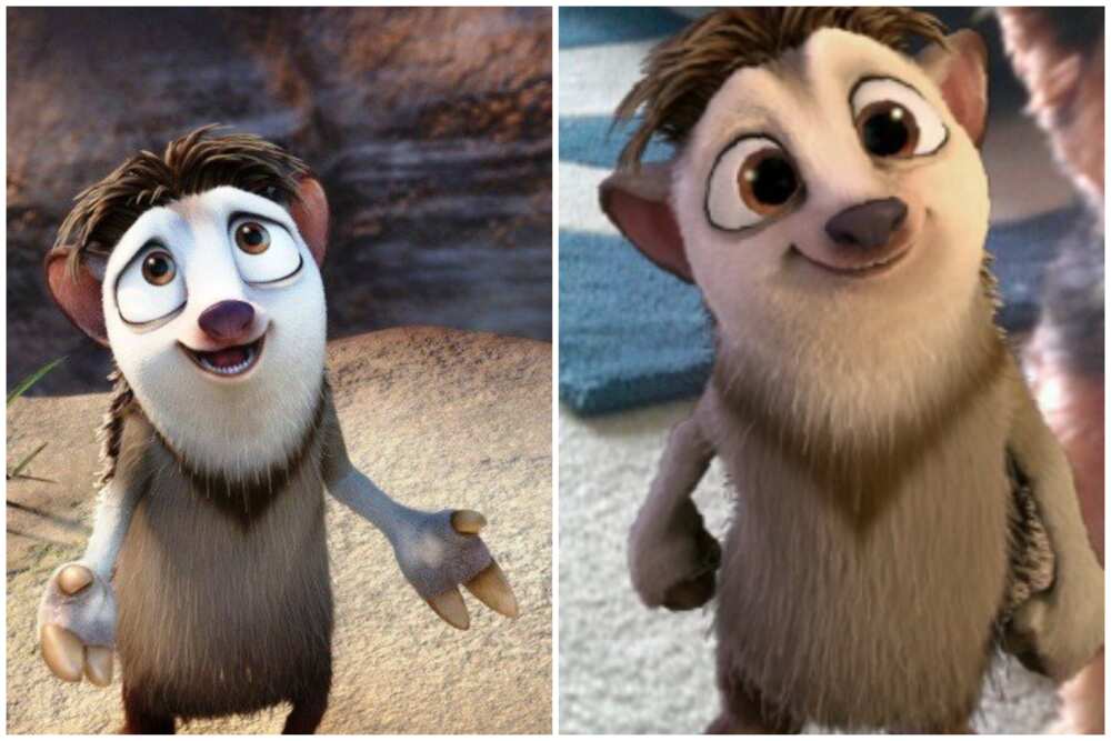 Characters from Ice Age