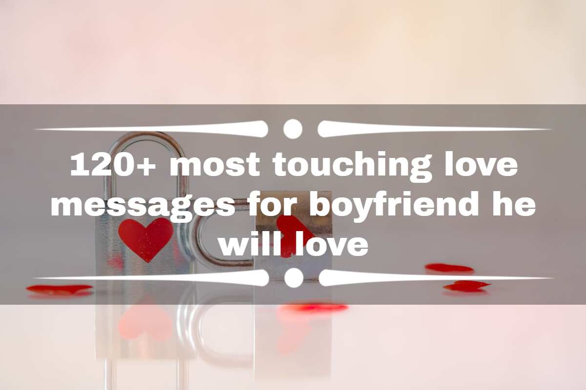nice love words for boyfriend