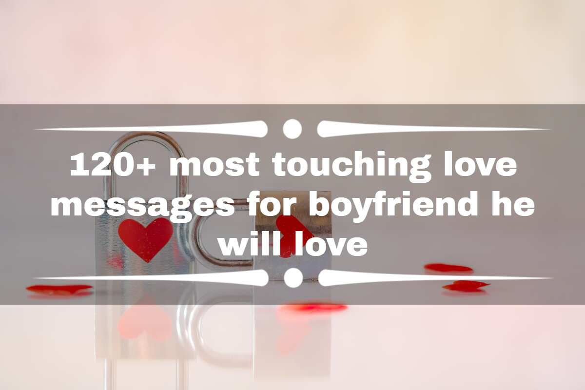 love text messages for your boyfriend