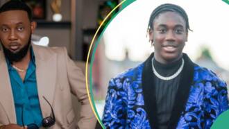 Comedian AY Makun celebrates son at 17, many doubt he's his biological dad: “Oga u need to explain”