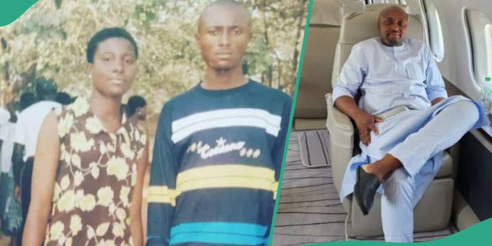 Davido's Isreal and his ex Davido's Isreal and his ex
