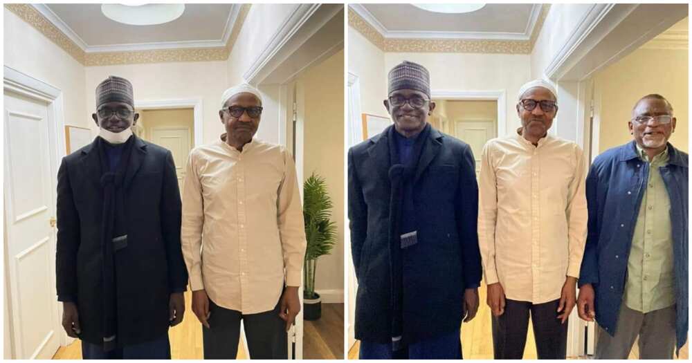 Governor Buni and Buhari