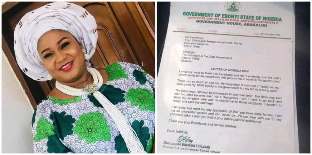 Governor Umahi's special adviser quits his government in a bid to save her marriage