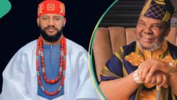 "The most handsome 77-year-old man": Yul Edochie sweetly gushes about his dad, Pete, on birthday