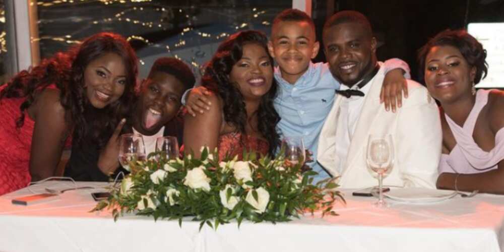 Funke Akindele shares throwback photo from wedding