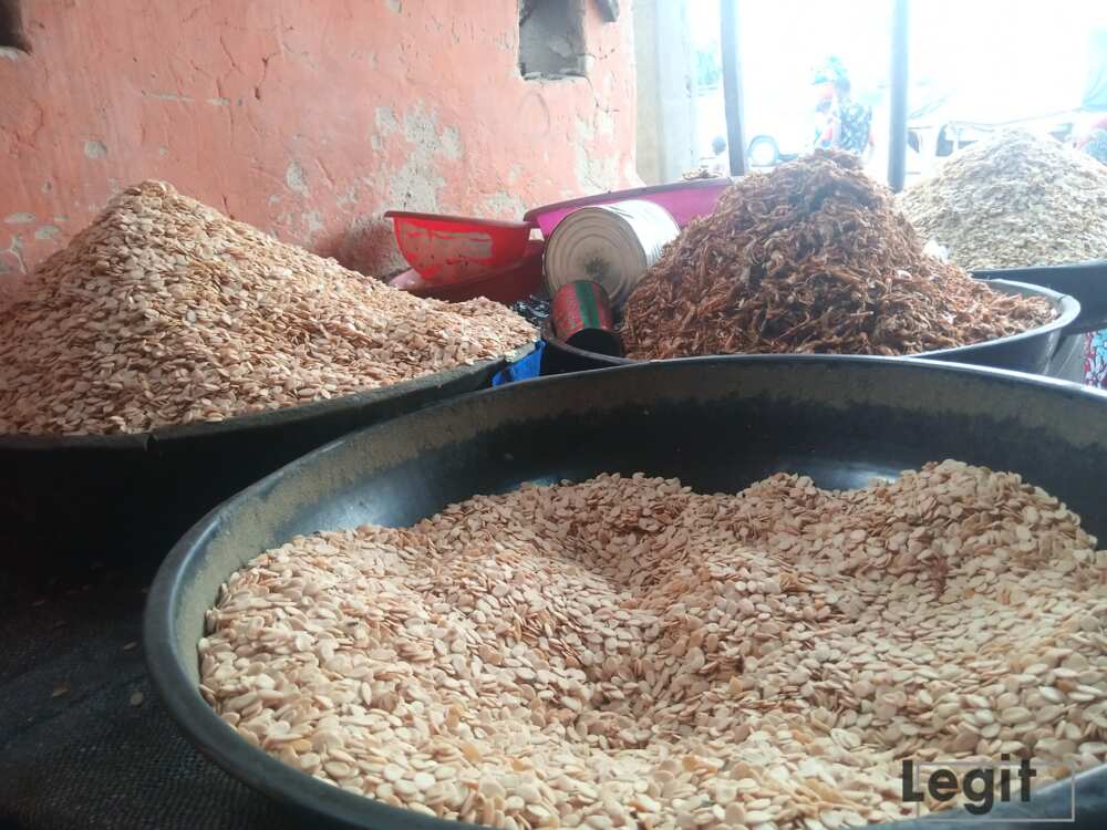 Egusi, Lagos market