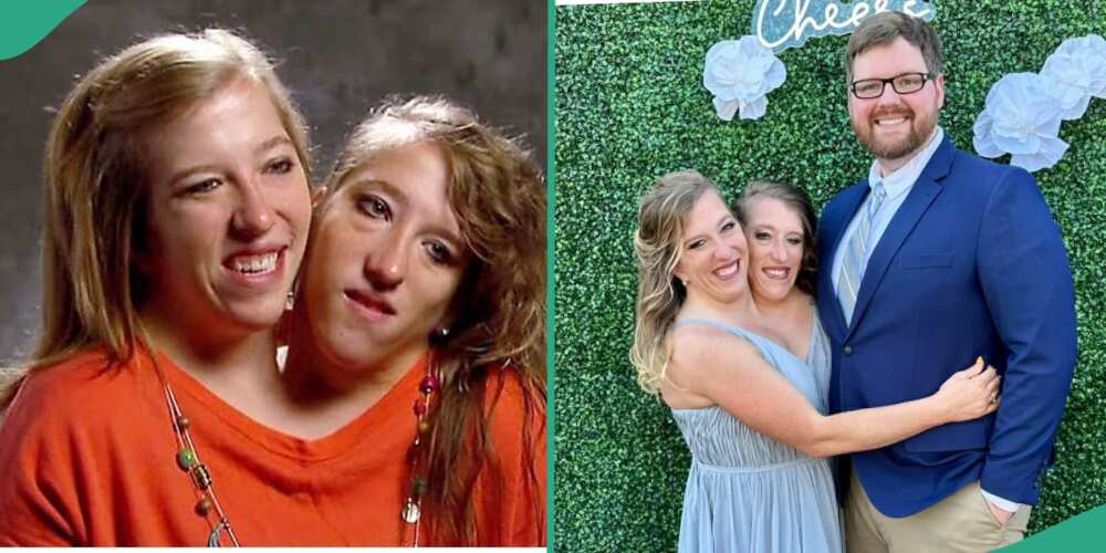 Conjoined twins Abby and Brittany Hensel.