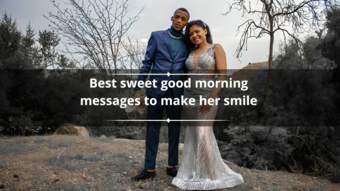 170+ best sweet good morning messages to make her smile