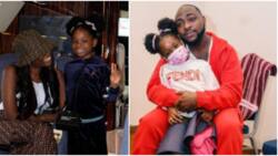 You are making life hard for me: Davido's daughter Imade tells mum, packs her bags to run away from home