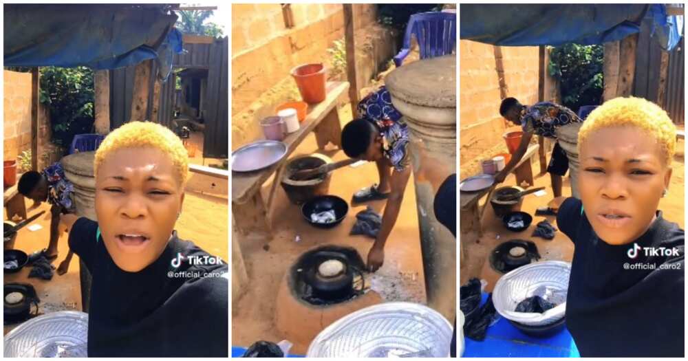 See My Boyfriend': Proud Lady Posts Lover Who Sells Akara, Slams Girls  Dating Yahoo Boys, Video Causes Stir 