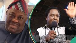 "Make your own judgments": White pastor defends TB Joshua in viral video, Dele Momodu reacts