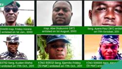 Nigeria police release names, photos of 6 officers murdered in Delta: "This is so disheartening"