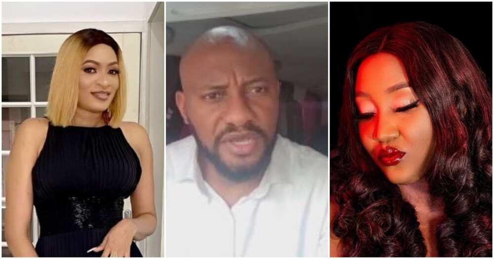 Yul Edochie, May Edochie, Judy Austin Yul Edochie, May Edochie, Judy Austin