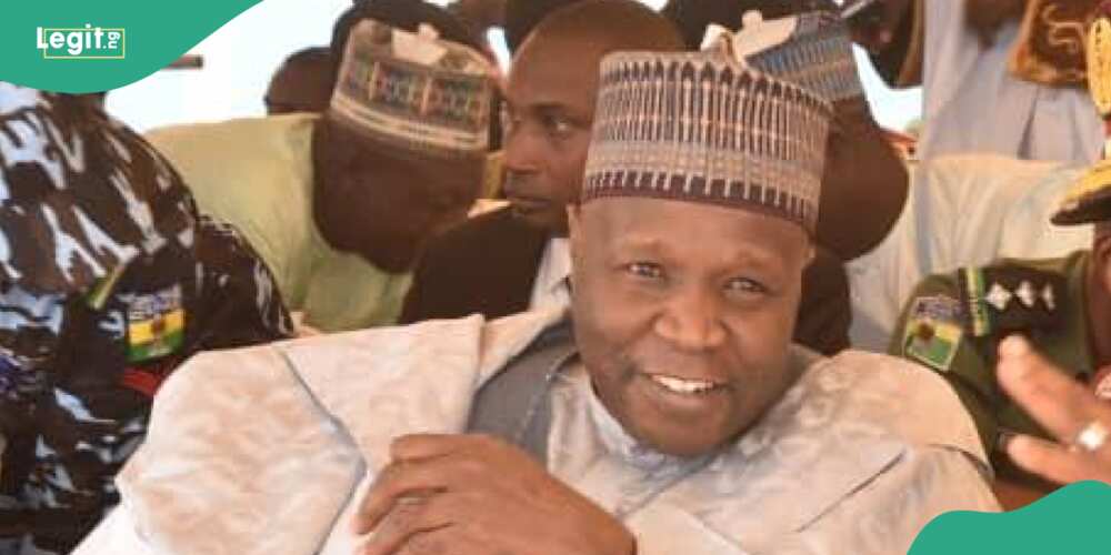 Gwamna Muhammad Inuwa Yahaya na jihar Gombe.