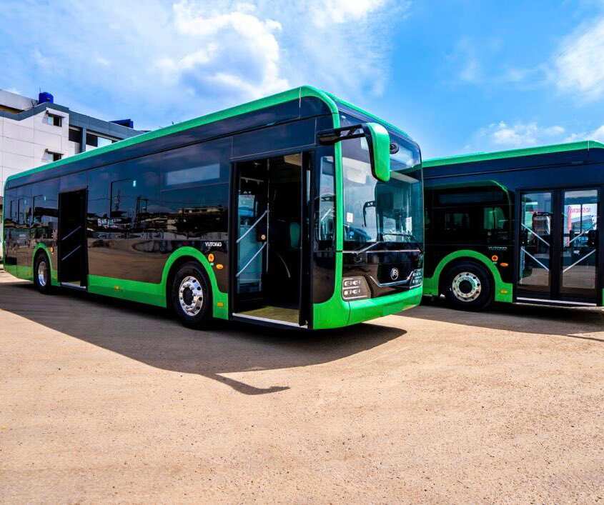 Governor Sanwo-Olu, electric buses in Lagos
