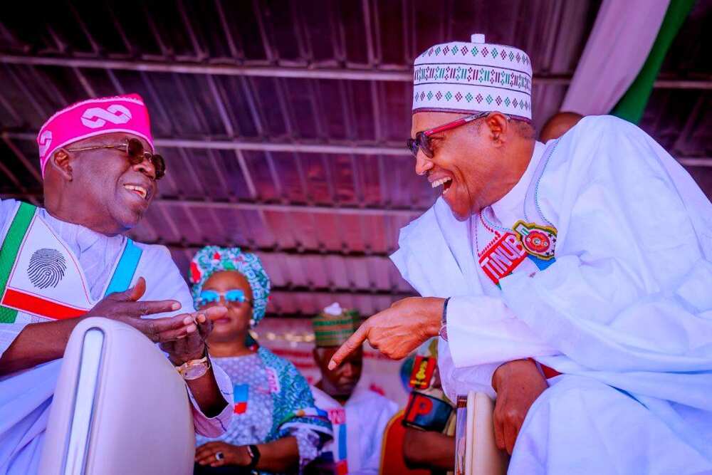 Muhammadu Buhari, Bola Tinubu, APC, 2023 presidential election