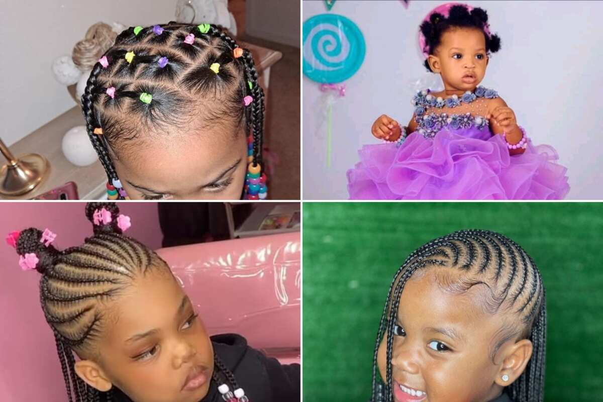 Kid's Knotless Box Braids With Beads Hairstyle Your Child Will Love  Braids  with beads, Black kids braids hairstyles, Kids braided hairstyles