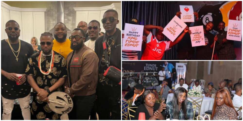Tunde Ednut throws birthday parties in Lagos, Atlanta, Kogi, Abuja, Owerri