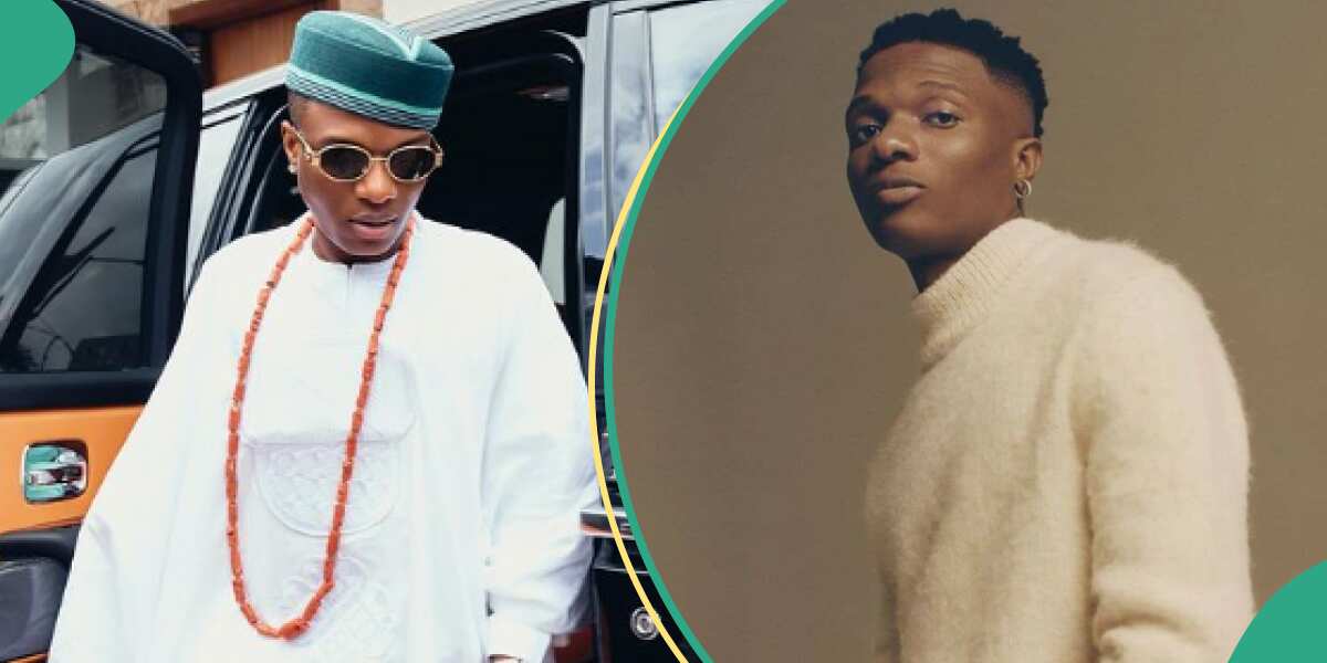 See what a man claimed Wizkid used the N100 million donation in Surulere to do (video)