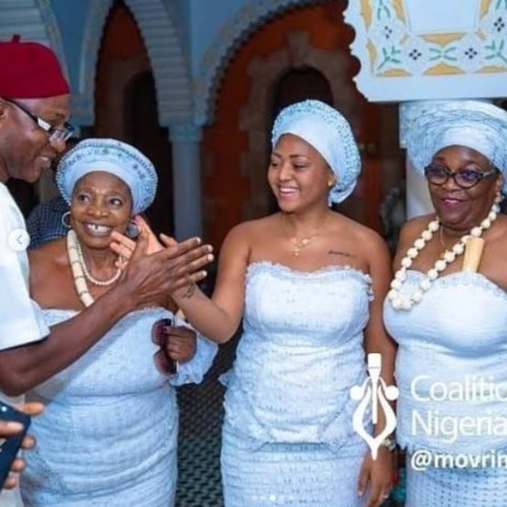 Actress Regina Daniels gets initiated into the married women group in Delta state