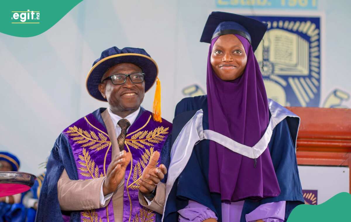 OAU celebrates first class graduate with nine awards, see what she said about her success