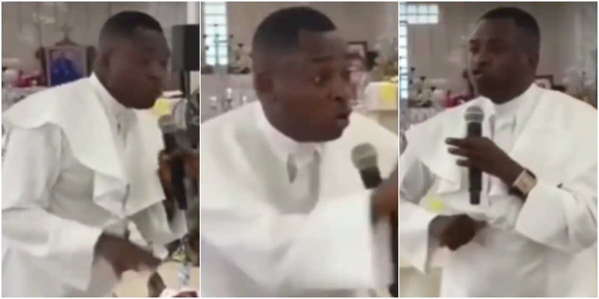 Old video of Femi Osibona addressing Celestial church congregation over witches emerges on social media