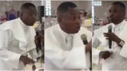 Old video of Femi Osibona addressing Celestial church congregation over witches emerges on social media