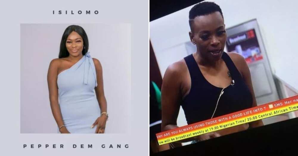 BBNaija 2019: Isilomo trends after she was spotted without her makeup and wig