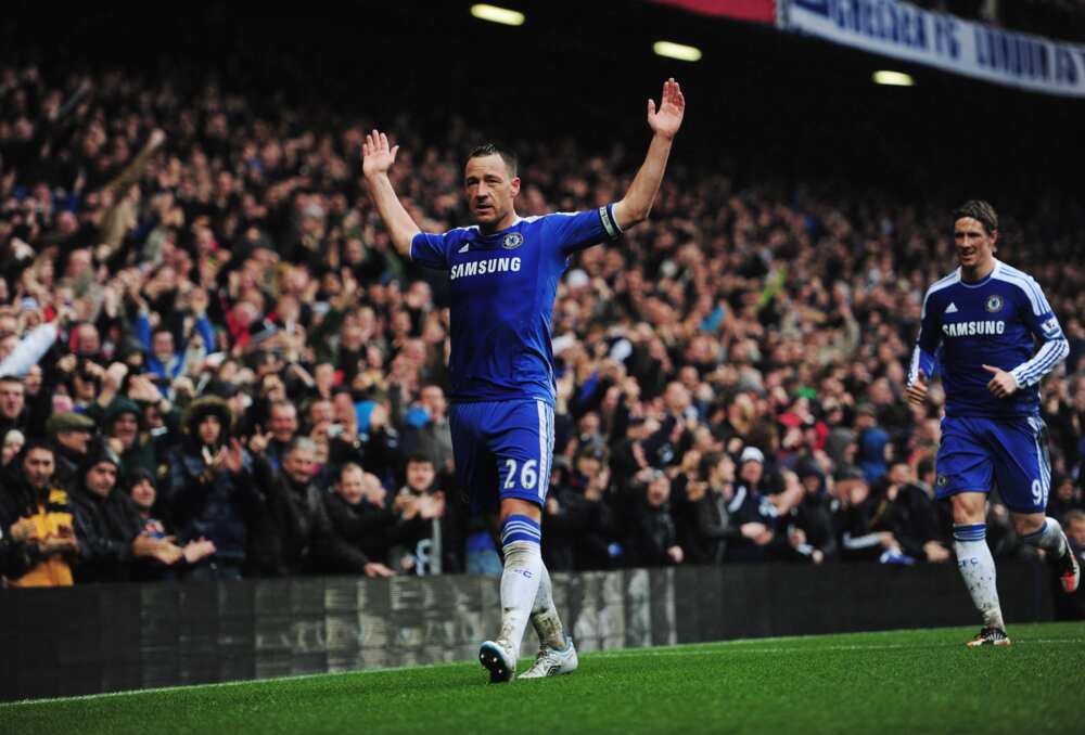 John Terry in action for Chelsea.