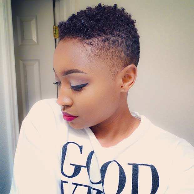 Very short natural hairstyles for real fashionistas - Legit.ng