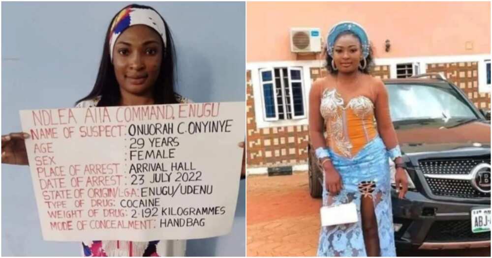 NDLEA arrests socialite NDLEA arrests socialite
