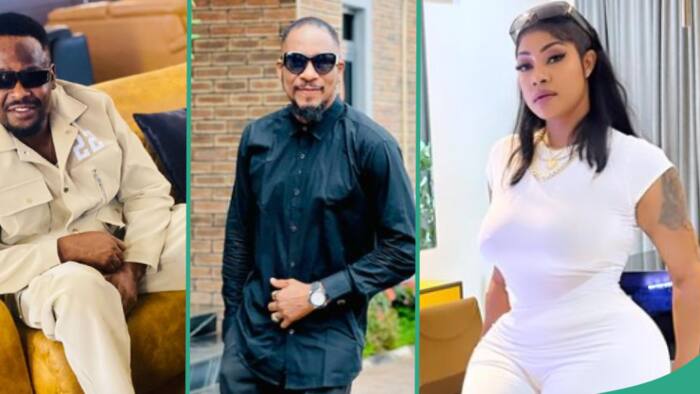 “Never argue with idiots”: Zubby Michael throws shade, fans tell Angela Okorie to respond