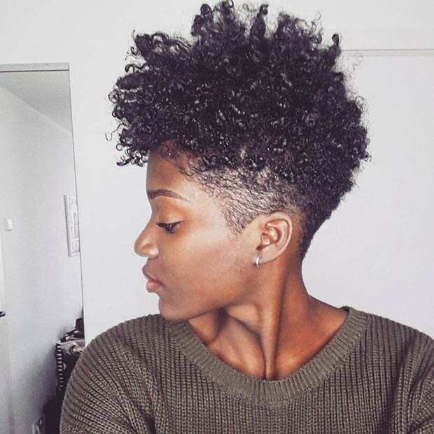 Very short natural hairstyles for real fashionistas - Legit.ng