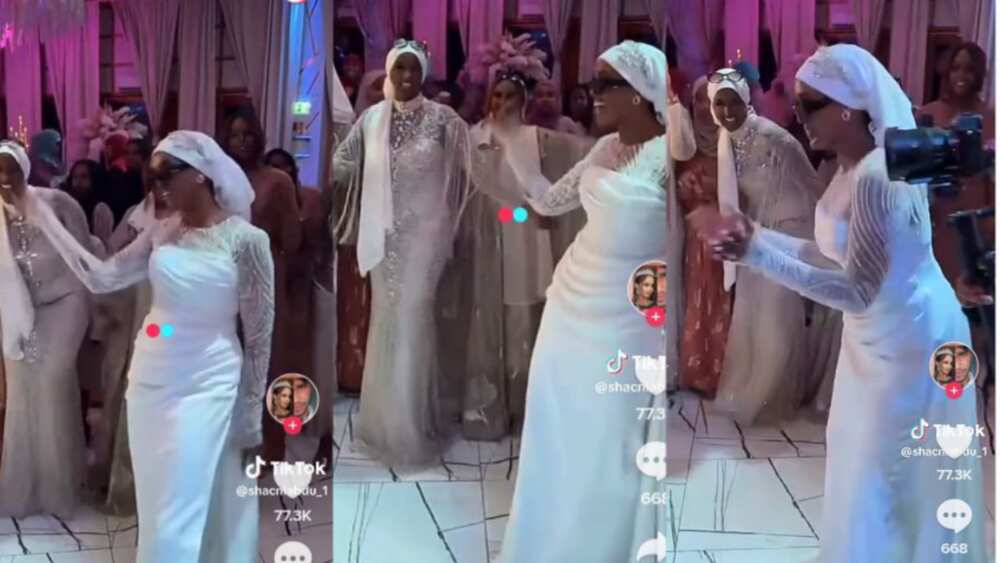 Bride fitting dress and amazing dance rocks the internet