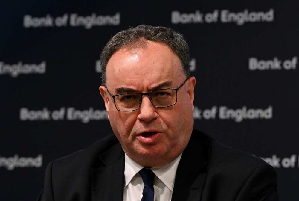 Le gouverneur de la Banque d'Angleterre, Andrew Bailey, a déclaré que les décideurs politiques devaient... 