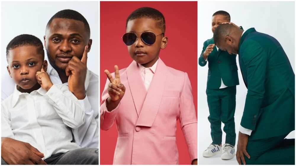 My Life Is Completed Because Of You - Ubi Franklin Tells Son As He Marks 4th Birthday