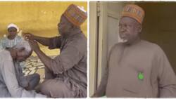"There is dignity in labour": Nigerian university professor who teaches Hausa language becomes a barber