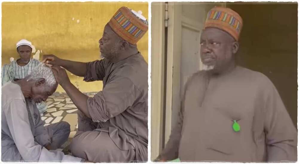 Photos of a Professor Bashir Aliyu Sallau.