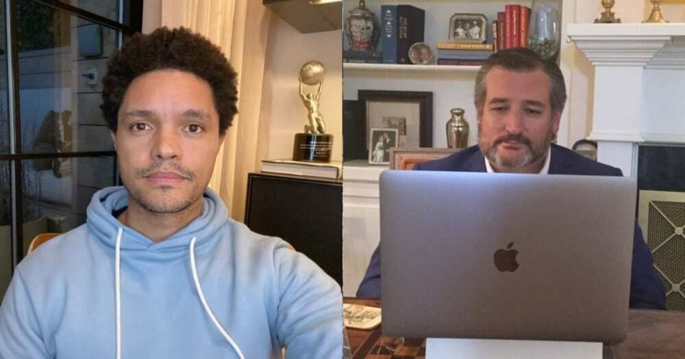 Trevor Noah Takes Hilarious Dig at US Politician Ted Cruz, Fans React Trevor Noah Takes Hilarious Dig at US Politician Ted Cruz, Fans React
