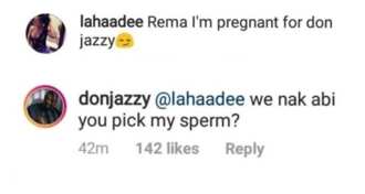 Lady claims she is pregnant for Don Jazzy on social media