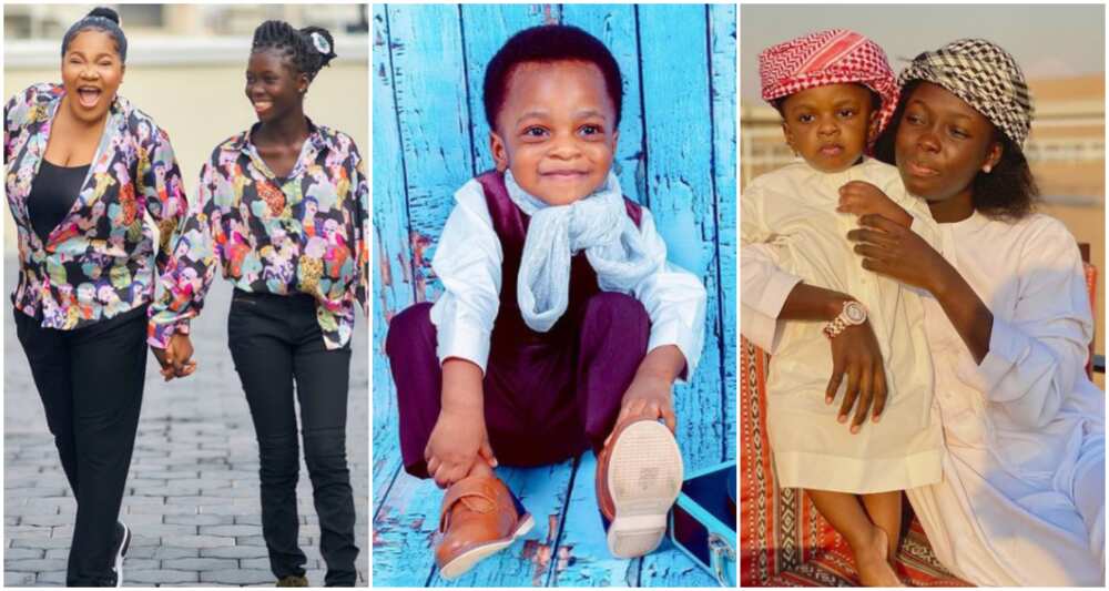 Toyin Abraham’s Step-Daughter Pens Heartfelt Note to Actress’ Son As He Clocks 2